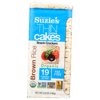 (12 pack) (12 Pack) Suzie'S Whole Grain Thin Cakes Brown Rice, 4.9 Oz.