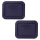 thumbnail image 1 of Tapa de almacenamiento de alimentos Pyrex 7213-PC, 450 ml, plástico azul oscuro, x2, 1 of 2
