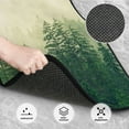thumbnail image 3 of Honeii Fog Forest Print Car Foot Mat Four-Piece Set - Front & Rear Universal Car Floor Mats for SUVs, Trucks, Sedans, 3 of 7