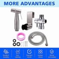 thumbnail image 3 of Portable Handheld Bidet Sprayer with Adjustable Pressure for Toilet Hygiene Solution, 3 of 4