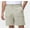 Beige, variant on Pdbokew Men's Cargo Stretch Short 6 Pockets Include 2 Zipper Pocket Comfortable Elastic Waist Causal Work Shorts Golf Hiking Short Grey 38