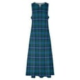 thumbnail image 4 of Clan Douglas Tartan Long Dress clothes for woman summer dresses ladies sexy dress for women, 4 of 6