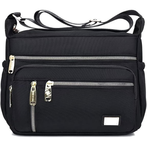 MMYGU Women’s Shoulder Bag Roomy Multiple Pocket Crossbody Bag Waterproof Shoulder Purse Lightweight Messenger Satchel