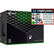 Microsoft Xbox Series X 1TB Console with Mightyskins Custom Skin Code Voucher - Bundle