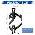 thumbnail image 2 of 2pcs Bike Water Bottle Holder Lightweight Alloy Universal Bicycle Bottle Cages Cycling Cup Holder with Screws for MTB Mountain Road Gravel, Black, 2 of 7