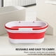 thumbnail image 5 of Ndcxsfigh Cubo Fregona Plegable Multifuncional Gran Capacidad para Lavar Camping (rosa), 5 of 6