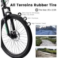 thumbnail image 6 of Ambifirner 26 Inch Mountain Bike with Lightweight Aluminum Alloy Frame, Full Suspension, 21 Speed for Men and Women, Outdoor Sports Bicycle, 6 of 8