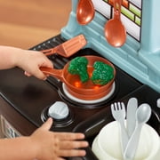 Step2 Best Chefs Plastic Toddler Toy Kitchen Playset includes 25 Piece Kitchen Play set