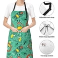 thumbnail image 5 of Bingfone Funny Animals In Jungle Apron Gifts For Men, Women Professional Grade Chef Apron For Kitchen,Bbq & Grill, 5 of 8