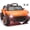 Orange, variant on Licensed Volkswagen Beetle Ride-On Electric Car, 12V 4-Wheel Vehicle with Remote Control, LED Lights, USB, Music, Horn, Soft Start, 66 lbs