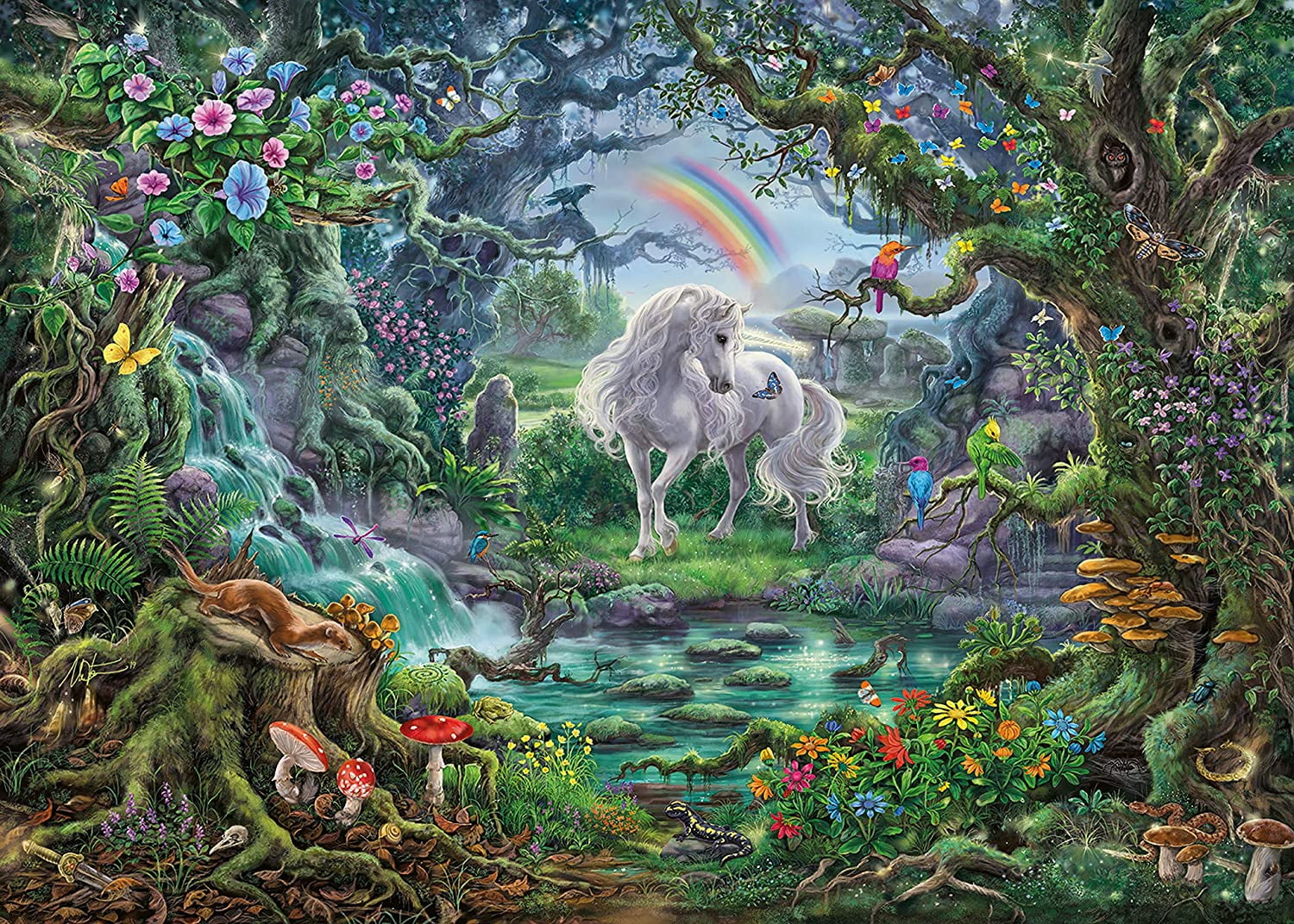 Escape Puzzle - Unicorn - 759 Piece Jigsaw Puzzle