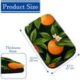 thumbnail image 4 of Tangerine Furry Printed Armrest Cover 12.5x8.2 Inch Soft Comfortable Car Armrest Mat Accessories, 4 of 6