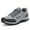 Grey-1, variant on Mens Sneakers Leather Running Shoes Trainers Sneaker Casual Hiking Shoes