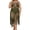 Army Green, variant on Beach Cover Up Fringe Dress Crochet Tassel Sleeveless Long Patchwork Outdoor One Size