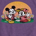 thumbnail image 3 of Disney - Mickey & Friends - Minnie & Mickey Enjoy the Sunset - Toddler And Youth Girls Short Sleeve Graphic T-Shirt, 3 of 5
