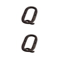 thumbnail image 3 of Guardoinrt Metal House Number Plaque Durable And Rustproof Easy To Install Not Easy To Fade Metal Letters House Numbers B17--Q 2Set, 3 of 6