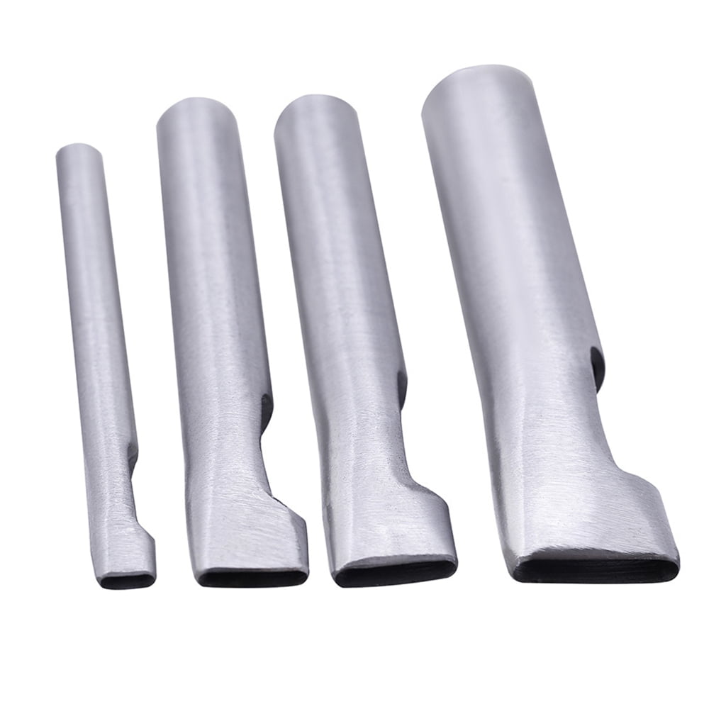 Elliptical Punch Tool for Belts1eatherCraft Steel Construction Simple Press Handle Accurate Hole Making