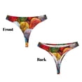 thumbnail image 3 of Balery Easter Eggs Tangas de Algodón para Mujer con Estampado – Ropa Interior Sexy, Transpirable, G-string-X-Small, 3 of 6