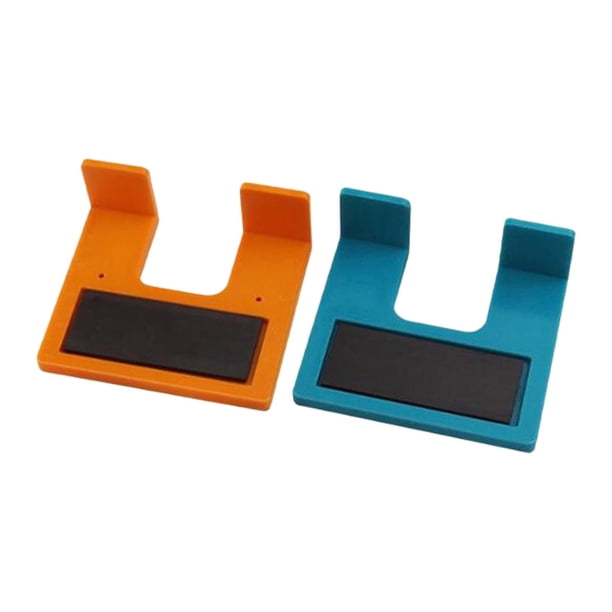 2x Ayudas de Montaje para Bisagras de Puertas, Dispositivo de Posicionamiento Y Montaje de Bisagras, Placas de Montaje Compactas para Estantes Y