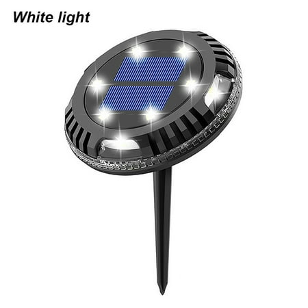 

Rinhoo Garden Light Solar Power 180° Rotating Pathway Lamp IP65 Waterproof Decoration Yard Light White Light