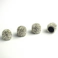 thumbnail image 1 of sdhkgrrt Capuchons de Valves de Pneu Ornés de Strass, 4 Pcs Couvre-Valves de Roue Bling, Sparkling Diamond Car Capuchons de Valves de Pneu, Capuchons de Valves Antirouille Antipoussière pour Voiture Camion VUS et Moto, 1 of 4