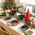 thumbnail image 6 of Christmas Foldable Decorative Placemats 2-in-1 Design 40 Pcs Set, 6 of 7