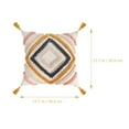 thumbnail image 2 of ADDHAT Funda De Almohada Tufted Con Borlas Para Uso En De Y Dormitorio, 2 of 7