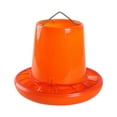 thumbnail image 4 of Chicken Feeder Poultry Feeder Multi Ports Bucket Easy Fill ABS Material for Goose Ducks Pigeon Coop, 4 of 9