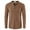 Khaki, variant on XFLWAM Men's Waffle Long Sleeve Shirt Henley Shirt Casual Fit Fashion Lightweight Apparel T-Shirt Basic Shirts Gray M