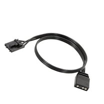 Customizable PC Lighting Adapter, 4Pin To 3Pin Lighting Hubs Adapter Cable For Efficient ARGB Fan Integration ARGB Fan