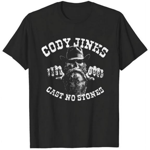 Super Cody Jinks Cast No Stones Unisex Comfort Tee T Shirt