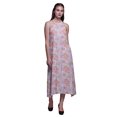 thumbnail image 1 of Bimba Bird Printed Women Backless Halter Neck Summer Holiday BeachDress-X-Small, 1 of 1