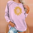 thumbnail image 7 of Patlollav Pntutb Women Long Sleeve Shirts,Ladies Sweatshirt Loose Tunic Tops, 7 of 7