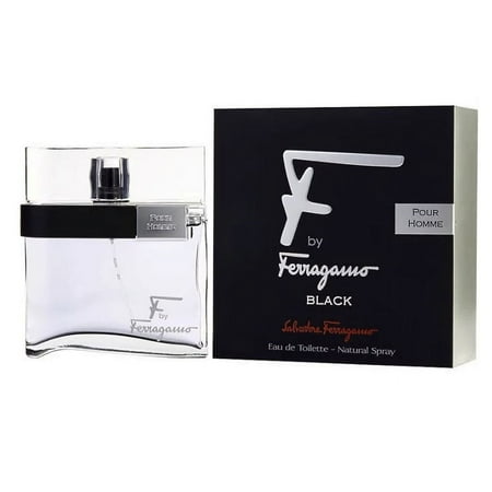 Salvatore Ferragamo F Black Pour Homme Eau de Toilette 1.7 oz / 50 ml Spray