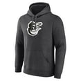 thumbnail image 2 of Men's Charcoal Baltimore Orioles Monochrome Pullover Hoodie, 2 of 3