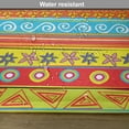 thumbnail image 6 of Ambesonne Colorful Place Mats Set of 4, Stripes with Hearts, Standard Size, Multicolor, 6 of 6
