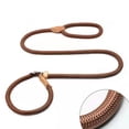 thumbnail image 4 of Correa para perros con cuerda antideslizante, correa de plomo, cuerda trenzada resistente, collar de lazo ajustable, correas de entrenamiento para perros medianos y grandes, 4 of 5