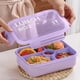 thumbnail image 1 of Fiambrera Bento con utensilios para y adultos, recipiente de preparación de comidas en compartimento para el colegio y la oficina, microondas y fiambrera de plástico impermeable, 1 of 6