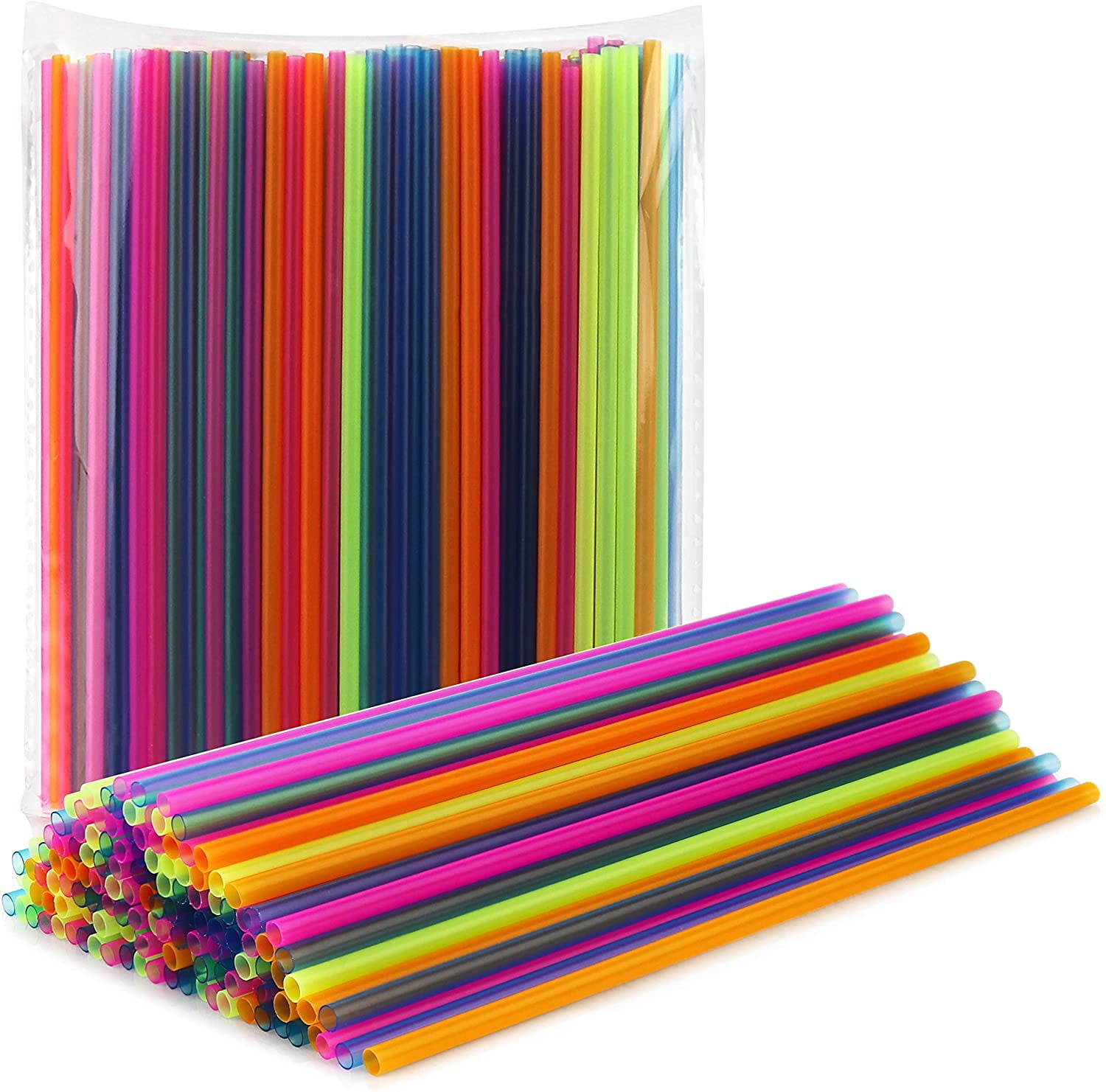  1000 Plastic Coffee Stirrers, 5-Inch Cocktail Straws and Stir  Sticks for Coffee Bar and Restaurants, Made in USA (Neon Pink) : Home &  Kitchen