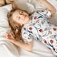thumbnail image 5 of Fotbe Tulips Flowers Pijama Estampada de 2 Piezas para Niños – Ropa de Dormir de Manga Corta Cómoda para Niños y Niñas, Camiseta y Shorts de Algodón-X-Large, 5 of 6