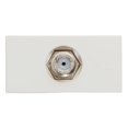 thumbnail image 1 of Toma Coaxial Tv Niessen Blanco Policarbonato 1 Modulo, 1 of 3