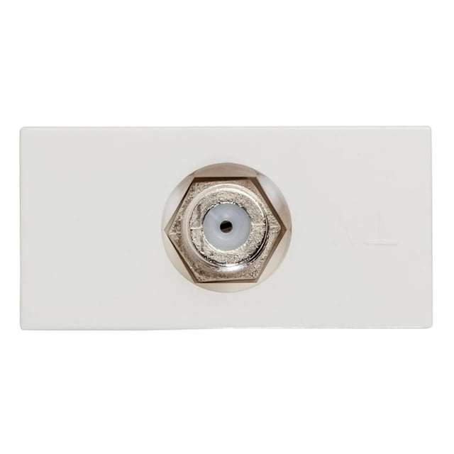 Toma Coaxial Tv Niessen Blanco Policarbonato 1 Modulo