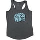 thumbnail image 1 of Reebok Womens Fresh Vibes Tank Top darkgray S, 1 of 2