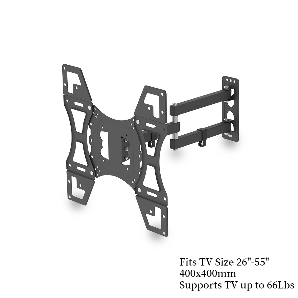 QXDRAGON Full Motion TV Wall Mount Bracket TV Stand for 2655" LED LCD