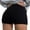 Black, variant on OSOLU Women's Fitness High Waist Lifting Tight Thin Pants Sports Hot Pants Anti Stray Yoga Pants Workout Stretchy Running Tummy Control Joggers Bottoms Grey S