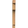 thumbnail image 2 of Ekena Millwork 3 1/2"W x 22"D x 34"H Westlake Block Smooth Bracket, Western Red Cedar, 2 of 25