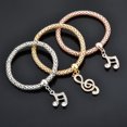 thumbnail image 4 of Women Statement Piece Tricolor Charm Bracelet Perfect for Gift, 4 of 7