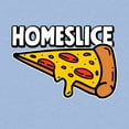 thumbnail image 3 of Wild Bobby Homeslice Funny Cute Pepperoni Cheese Pizza Slice Toddler Crew Graphic T-Shirt, 3 of 6