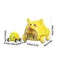 thumbnail image 3 of Uklsqma Catapult Inertia Rebound Animal Car Toy for | Interactive Puzzle Mini Push Ejector Cars | Durable Plastic ’S Hand-Eye Coordination Toy | Birthday Holiday Gift for Boys Girls 3+, 3 of 6