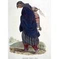 thumbnail image 3 of McKenney, Thomas Lorraine 14x18 Black Modern Framed Museum Art Print Titled - Chippeway Squaw and Child, 3 of 5